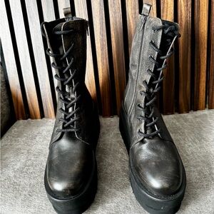 Free People Women’s Black Leather Boots